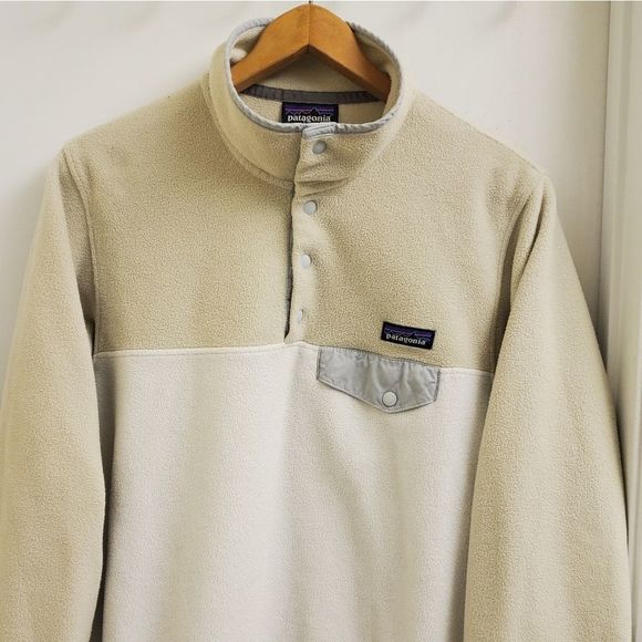 🤩cutest Patagonia synchilla fleece pullover size small - Picture 3 of 5